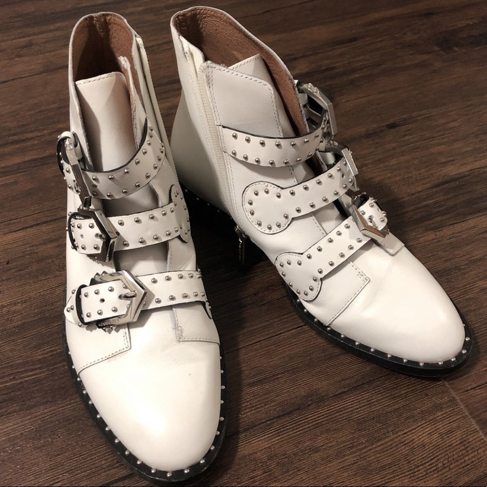 COPY - White ankle boots